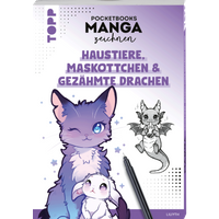 Pocketbooks Manga zeichnen - Teil 4: Haustiere, Maskottchen und gezähmte Drachen von TOPP