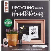 Upcycling trifft Handlettering von TOPP