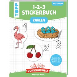 Vorschulwelt - Das 1-2-3-Stickerbuch von TOPP