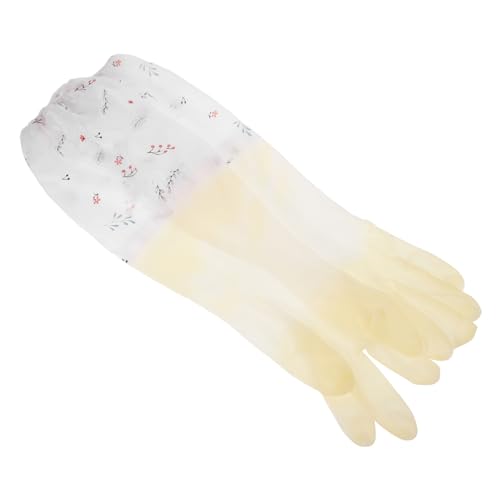 TOPPERFUN 1 Paar Handschuhe Hausarbeit Werkzeuge Emulsion Weiß von TOPPERFUN