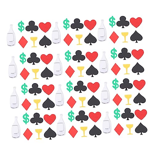 TOPPERFUN 1 Packung Poker Thema Konfetti Party Deko aus Kunststoff für DIY Bastelprojekte Las Vegas Dekoration Fotografie und Feierlichkeiten TOPPERFUN 1 Packung Poker Thema Konfetti Party Deko aus Kunststoff für DIY Bastelprojekte Las Vegas Dekoration Fotografie und Feierlichkeiten von TOPPERFUN