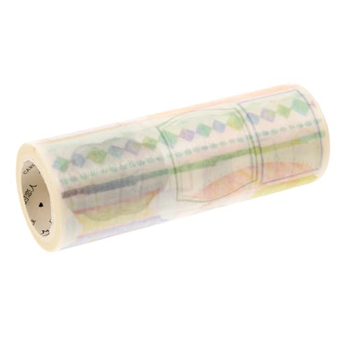 TOPPERFUN 1 Rolle Grenze Notizbuch und Papier Klebebänder Aufkleber für Geschenkverpackungen the washi tape wandverkleidung dekoratives Washi-Tape Scrapbooking-Bänder Japanisches Papier von TOPPERFUN