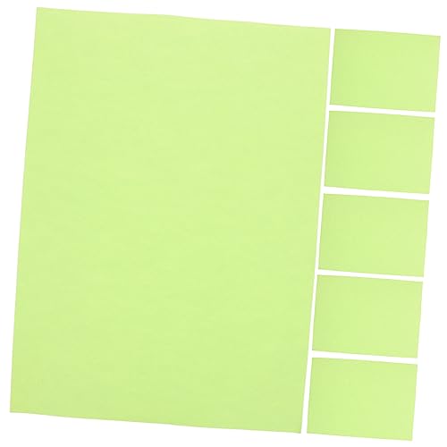 TOPPERFUN 100 Blatt Farbiges A4-papier Farbenfrohes Kartonpapier Bedrucken Von Papiermaterialien Weißes Zeichenpapier Für Kinder Diy-papiere Origami Diy Papier Grünes Baupapier Light Green von TOPPERFUN