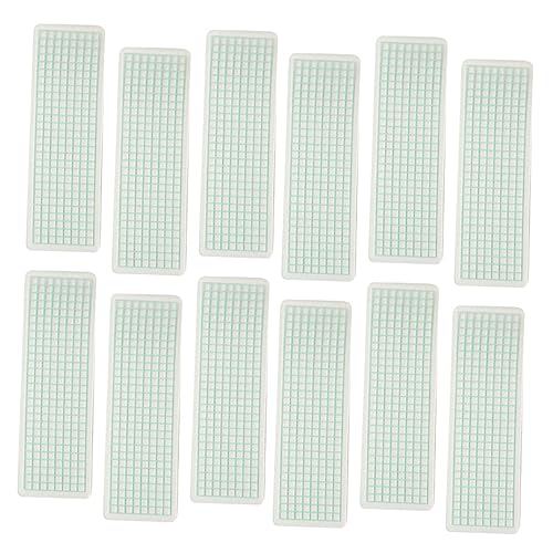 TOPPERFUN 50 Stück Bandausgabetafel Bandmusterplatten Verpackungskartons Whiteboard-klebeband Highlighter-tape Tape-boards Für Den Außenbereich Tragbare Tape-boards Green Pp von TOPPERFUN