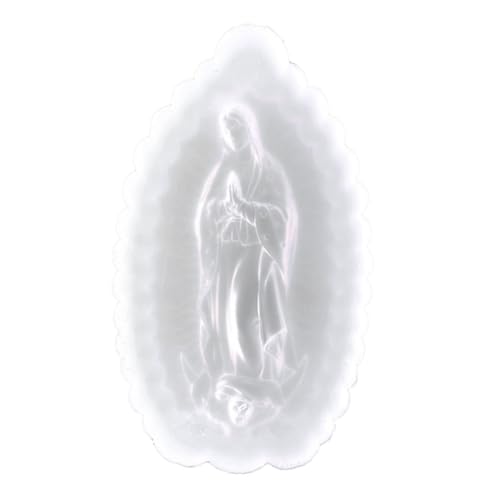 TOPPERFUN Engel Silikonform Für Schlüsselanhänger Virgin Mary Gießform DIY Epoxidharz Silikonform Flexible Silikonform Für Kreative Bastelprojekte von TOPPERFUN