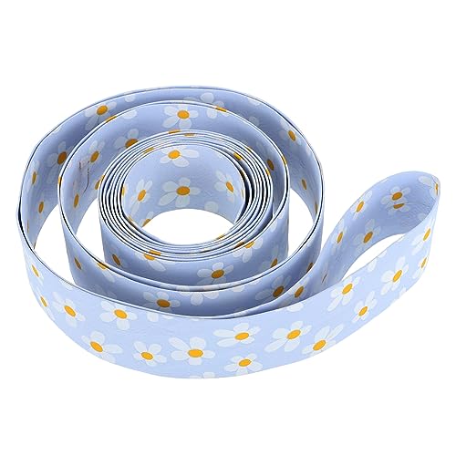 TOPPERFUN Kleines Blumenband Strasssteine ​​zum Basteln Stifte Spitzenstoff Für Die Schneiderei Bogenband Spitzenband Aus Baumwolle Dekoration Stoffblumen Zum Basteln Netz Lavender Polyester von TOPPERFUN