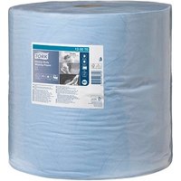 TORK Putztuchrolle Advanced 430 2-lagig blau, 1.000 Blätter von TORK