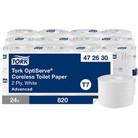 TORK Toilettenpapier T7 Advanced 2-lagig, 24 Rollen von TORK