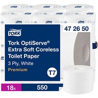 TORK Toilettenpapier T7 Premium 3-lagig, 18 Rollen von TORK