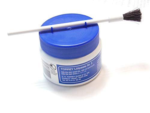 TORREY Lötpaste Nr. 3, 250 g. mit Pinsel von TORREY