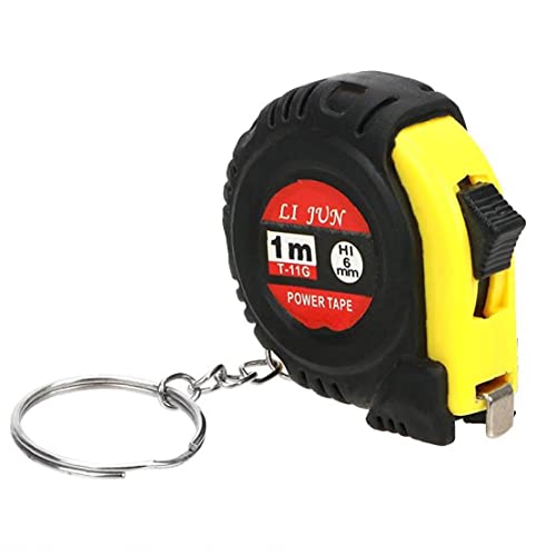 1m Retractable Lineal Tragbare Maßband Mini Nähen Tuch Metric Pull Lineal Tailor Werkzeuge Vermessen von TOSSPER