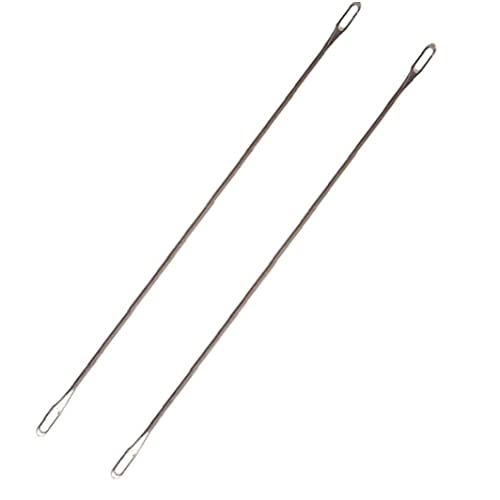 TOSSPER 2pcs / Set Doppel Eyed Nadel Für Strickmaschine Start Handgemachte Fertigkeit Sewing Funktionen Zubehör von TOSSPER