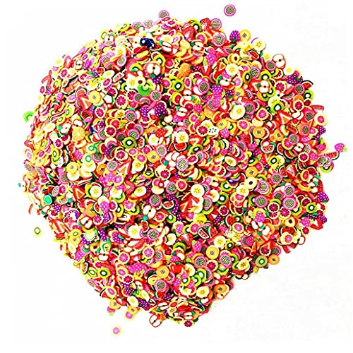 Bunte Gefälschte Obst Harz Slime Sprinkles Dekoration Lehm-charme Für Diy Scrapbooking Handwerk-telefon-kasten von TOSSPER