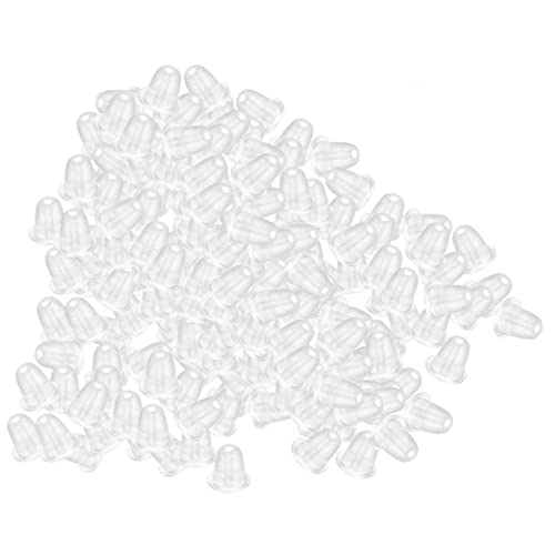 TOSSPER 1000pcs Weiche Silikon-Gummi-ohrring Zurück Stoppers Für Ohrstecker DIY Ohrring-entdeckungen Zubehör Rohrohrstöpsel von TOSSPER