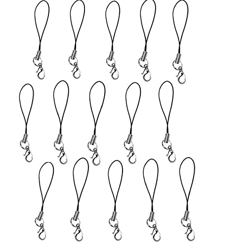 TOSSPER 15pcs Handy-bügel-Lanyard Keys Split-Ring-Haken-Elektronik-zubehör von TOSSPER