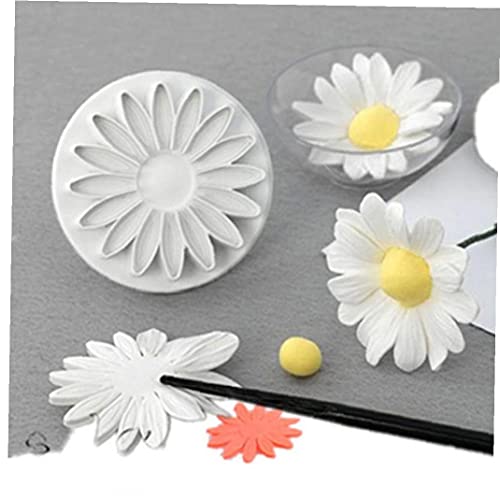 TOSSPER 3pcs / Set Chrysanthemum Schokolade Keks-Kuchen-Form Sonnenblume-gänseblümchen Gerbera-Blumen-Kuchen, Die Werkzeuge Fondant Küchenhelfer von TOSSPER