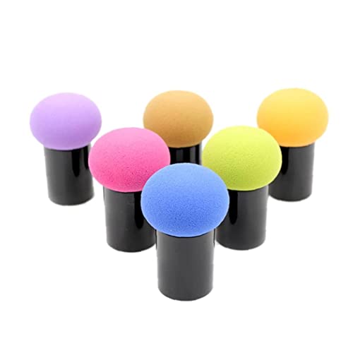 TOSSPER Pilz Make -up Schwamm Kosmetischer Mixer Puff Gesicht Sponge Beauty Puff Make -up Pinselschwamm Grifffundament Make -up -werkzeugen von TOSSPER