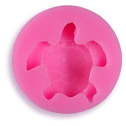 TOSSPER Schildkröte Silikonform Home DIY Kuchen Topper Mold Schokolade Backwerkzeug Süßigkeit Fondant Seifenherstellung Pfanne von TOSSPER