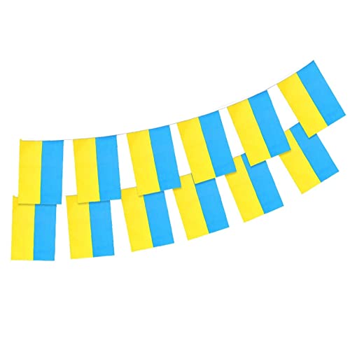 TOSSPER Ukraine Bunting Banner Ukrainische Flagge Girlanden Pennant Für Festival Party Home Office Bar Dekoration von TOSSPER