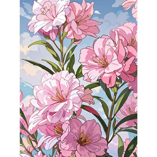 TOSTOG Diamond Painting für Erwachsene Anfänger,Diamant Painting Bilder Blumen 5D DIY Full Drill Diamant Malerei Stickerei Strass für Wand Heimdecor 30x40cm von TOSTOG