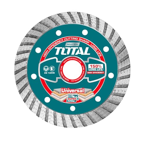 Diamantscheibe Turbo 230 x 22,2 mm, Klingenbreite 12 mm, für industriellen Einsatz TAC2132301 von TOTAL One-Stop-Tools-Station