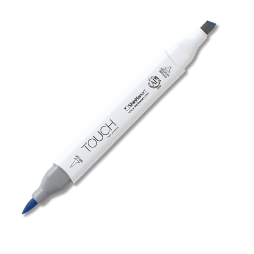 TOUCH TWIN BRUSH MARKER PB183 PHTHALO BLUE von TOUCH