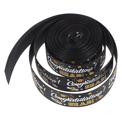 TOVINANNA 1 Rolle Staffelungsband Strauß Geschenkpapier Bänder Zum Basteln Spitzenband Gold Stoffband Zeremonie Stifte Wickelband Grad Satinband Bausatz Chiffonband Sackleinen Polyester von TOVINANNA