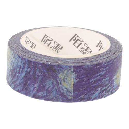 TOVINANNA 1 Rolle Washi-tape Fotoalbum Kalenderaufkleber Sammelalbum Zeitschrift Künstlerbedarf Alphabet-aufkleber Scrapbooking Dekorative Bänder Tagebuch Washi Tapes Geschenkbänder Papier von TOVINANNA