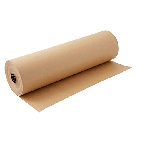 TOVINANNA 1 Rollenrolle Rolle Aus Kraftpapier Strauß Packpapier Geschenkpapier Bucheinband Aus Kraftpapier Khaki von TOVINANNA