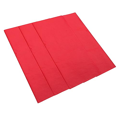 TOVINANNA 120 Blatt Geschenkpapier Strauß Seidenpapier Masse Papierblumen Weißes Seidenpapier Regenbogen Seidenpapier Bulk Seidenpapier Rosa Seidenpapier Blumenpapier Blumensträuße Rot von TOVINANNA