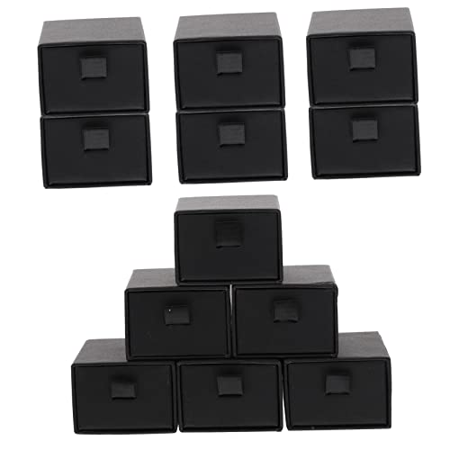 TOVINANNA 12Stücke Schmuck Organizer Teilig Tragbare Schmuckbox für Ohrringe und Ringe Staubdicht und Platzsparend für Reisen und Zuhause Schwarze Schmuckverpackung TOVINANNA 12Stücke Schmuck Organizer Teilig Tragbare Schmuckbox für Ohrringe und Ringe Staubdicht und Platzsparend für Reisen und Zuhause Schwarze Schmuckverpackung von TOVINANNA