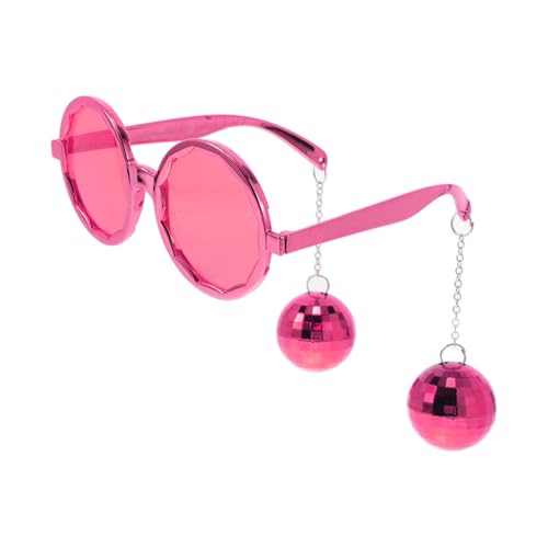 TOVINANNA Neuheit Disco Kugel Sonnenbrille Lustige Brille Lustige Brille Für Erwachsene Party Sonnenbrille Vintage Brille Lustige Sonnenbrille Sonnenbrille Party Disco Kugel Brille von TOVINANNA