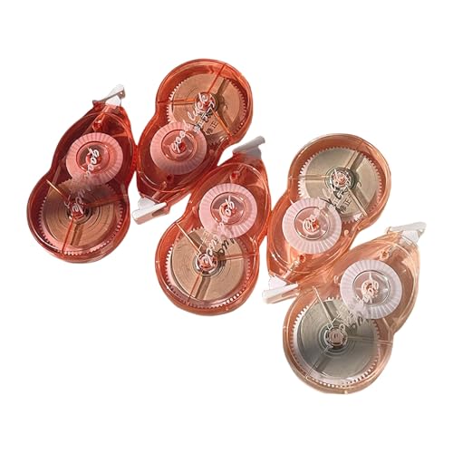5pcs 20mx5mm Korrekturbandrolle Schnelltrocknen Weiße Bänder Insgesamt 100 M Für Schulbüro Schreiben Journaling Supplies High Kapazitäts Korrekturklebeband 5pcs 20mx5mm Korrekturbandrolle Schnelltrocknen Weiße Bänder Insgesamt 100 M Für Schulbüro Schreiben Journaling Supplies High Kapazitäts Korrekturklebeband von TOWARDSNAN