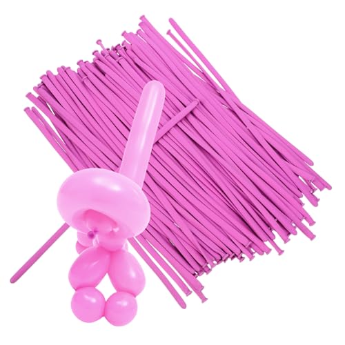 100St Dekoration aus Ballongeflecht pastellgrüne Luftballons Partytütenfüller für Spaß Hochzeitsballons ballon tiere Ballongas Party lange Luftballons Massenballons Emulsion TOYANDONA von TOYANDONA