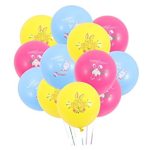 30st Hasenballon Neonballons Ballon Tierballons Fiesta-ballons Geburtstag Luftballons Ballongirlande Marine Ballons Luftballons in Verschiedenen Farben Ballonbogen-kit Emulsion TOYANDONA von TOYANDONA