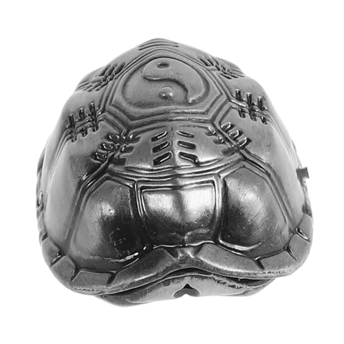 TOYANDONA 1 Satz Bagua-schildkrötenpanzer Schildkrötenpanzer Dekoration Schildkrötendekor Chinesisch Heimdekoration Meeresschildkrötenspielzeug Schildkrötenschmuck Metall Silver von TOYANDONA