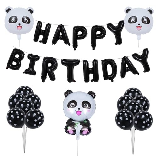 TOYANDONA 1 Satz Panda -Ballon -Set Partyballon Panda-Ballon Dekorative Luftballons Dekoration für Kindergeburtstage Partyzubehör Panda-Luftballons Panda- Aluminiumfolie TOYANDONA 1 Satz Panda -Ballon -Set Partyballon Panda-Ballon Dekorative Luftballons Dekoration für Kindergeburtstage Partyzubehör Panda-Luftballons Panda- Aluminiumfolie von TOYANDONA
