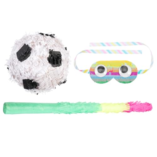 TOYANDONA 1 Satz Piñata Zweitti zappeln Geburtstagsdekorationen fußball pinata komfetti suessigkeiten Pinata partyspiel snoep Hängendes Party-Dekoration zum Aufhängen Papier von TOYANDONA