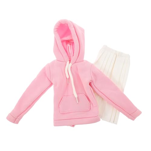 TOYANDONA 1 Satz Puppen-Sweatshirt Puppenhaus Mädchen Plüschtiere Puppenkleid-Rock Puppe Dekoratives Sweatshirt Puppe Dekorative Kleidung Puppen-Outfits Puppenkleidung Baumwolle von TOYANDONA