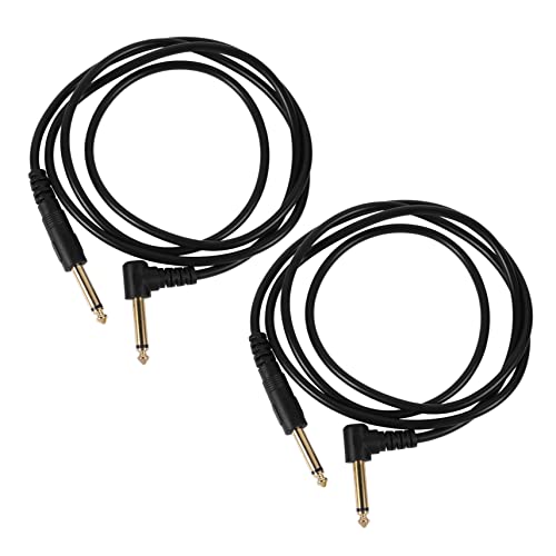 TOYANDONA 1 Satz Stecker-zu-stecker-audiokabel Musikinstrumente Musical Instruments Gitarrenpatch Farbiges Kabel Draht Ton Stoßverbinder Verstärkerkabel Gitarrenkabel Für Instrumente Pvc 2st von TOYANDONA