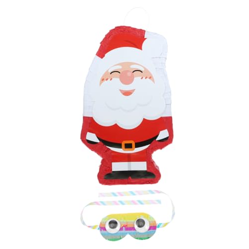 TOYANDONA 1 Satz Weihnachtspinata für Neon-Accessoires Zwerge Girlande Karneval Fliege Pinata-Requisite weihnachtsdeko halloween pinata Weihnachts-Piñata gefülltes Pinata- Papier von TOYANDONA