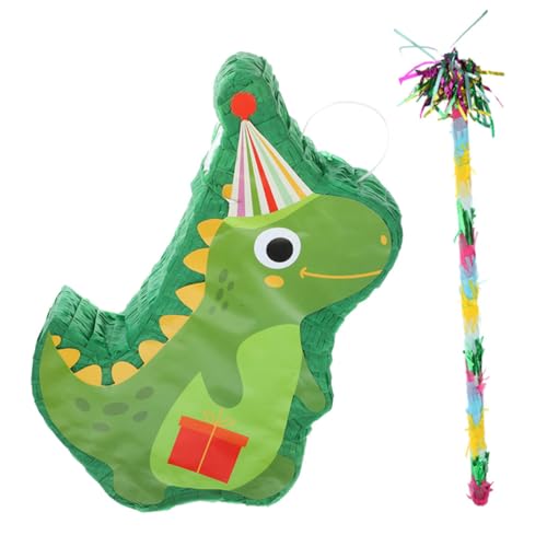 TOYANDONA 1 Satz für kinderspielzeug Süßigkeiten Container party supplies Dinosaurier- Pinata in Dinosaurierform Geburtstags-Pinata- Papier von TOYANDONA