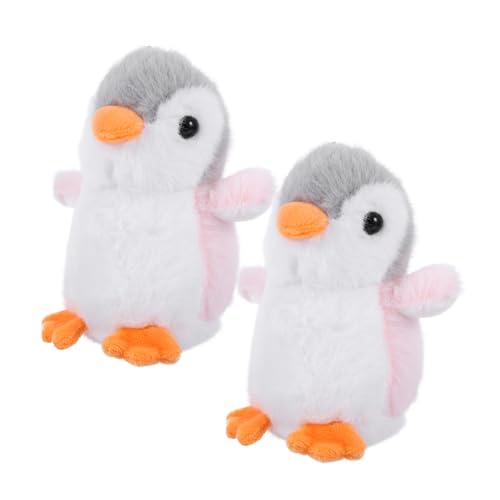 TOYANDONA 2 Stück üsch Pinguin Schlüsselanhänger Niedliche Taschendekoration Aus Weichem Stoff Ideal Für Freunde Oder Perfekt Für Pinguin Fans Und Geburtstagsfeiern von TOYANDONA