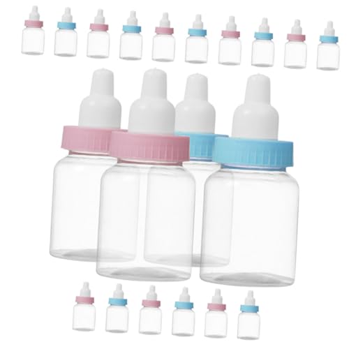 TOYANDONA 20 Stück Pralinenschachtel Stillflaschen Für Babys Die Schüttelflasche Brustflasche Für Babys Süßigkeitenbehälter Babyparty Süßigkeitenflaschen Partybevorzugung von TOYANDONA