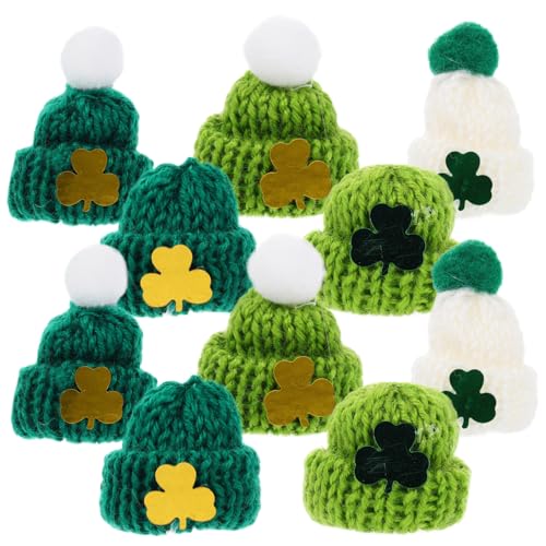 TOYANDONA 25St Mini-Strickmütze Mini-Hüte Minihüte für Puppe kleine Hüte zum Basteln Mini-Zylinder Zierkappe Mini strickmützen Puppenmützen DIY Mini-Puppenhüte Kleiner Hut Hutschmuck Garn von TOYANDONA