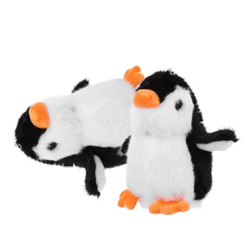 TOYANDONA 2st Pinguin- -anhänger Plüsch Zum Aufhängen Pinguin Stofftier Rucksack-tiere-anhänger Pinguin-plüschtier Pinguin Schlüsselanhänger Plüsch Gefüllte Schlüsselanhänger von TOYANDONA