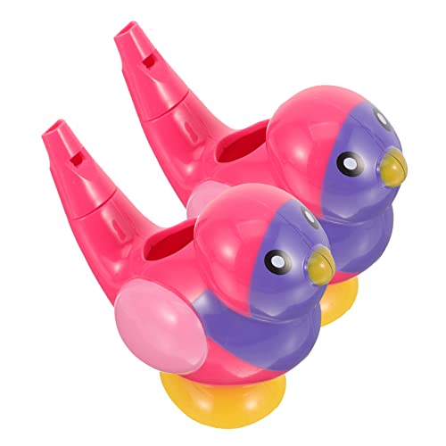 TOYANDONA 2st Wasservögel Pfeifen Pfeifenspielzeug Für Pfeifspielzeug Für Pfeife Im Vogeldesign Vogelpfeifen Klein Vogelpfeife Für Schiebepfeife Partyspielzeug Abs Rosy von TOYANDONA