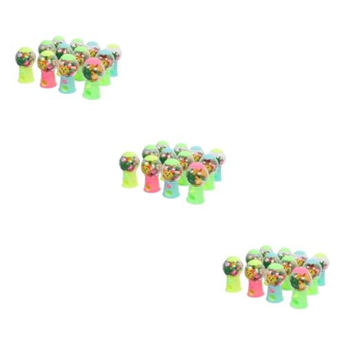 TOYANDONA 3 Sätze Kleine Gashapon-maschine Aus Gummi Mini-klauenspiel Kinder Rätsel Fun Toys for Spaßiges Spielzeug Für Kinder Puzzlematte Radiergummi Mini-radierer Plastik 12 Stück * 3 von TOYANDONA