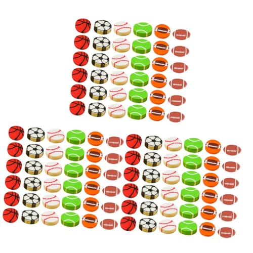 TOYANDONA 3 Sätze Kugelradiergummi Radiergummi Erasers for Tierischer Radiergummi Verschleißfeste Radiergummis Schreibwaren Verschleißfeste Mini-radierer 90 Stück * 3 von TOYANDONA