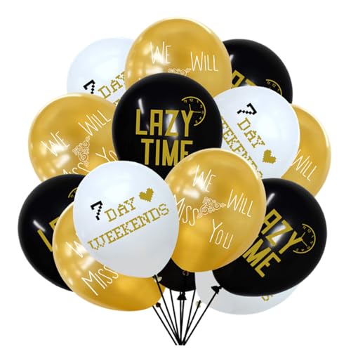 TOYANDONA 30St Ruhestand Dekoration Ballongirlande Ballons Geburtstag grüne Luftballons Latexballons Ruhestand Partydekoration Ruhestand Party-Layout-Requisite Party-Layout-Ballons Emulsion von TOYANDONA